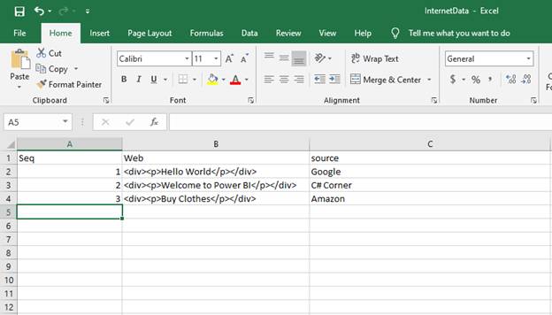 Convert Data From HTML To Plain Text In Power BI